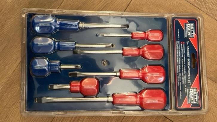 Schroevendraaier set, Doe-het-zelf en Verbouw, Gereedschap | Handgereedschap, Nieuw, Ophalen of Verzenden