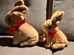 2 x chocolade lint paashaas gold bunny haas hazen Pasen, Ophalen of Verzenden, Zo goed als nieuw, Stoffen beer, Overige merken