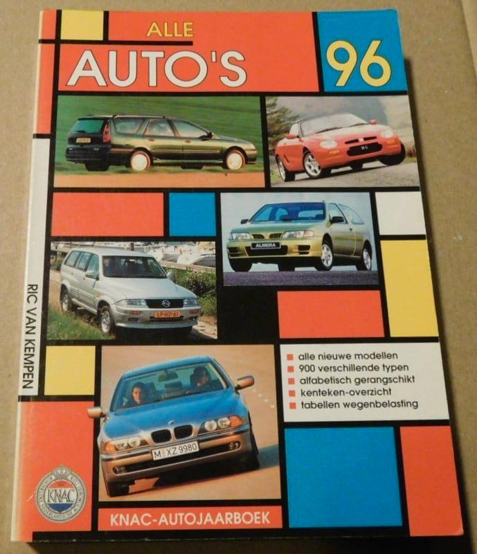 Youngtimer auto's vergelijken - Alle Auto’s 1996, Boeken, Auto's | Boeken, Algemeen, Ophalen of Verzenden