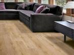 60969 Cabine Eik 12mm dik 4V-groev, 75 m² of meer, Nieuw, Ophalen of Verzenden, Bruin