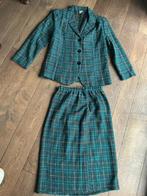 Mantelpak ( jas+rok) maat L, Kleding | Dames, Ophalen of Verzenden, Zo goed als nieuw, Maat 38/40 (M)