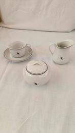 Nespresso Suikerpot Melkkan en kop en schotel, Ophalen of Verzenden