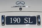 Kentekenplaathouders van RVS voor o.a. Mercedes 190 SL W121, Verzenden, Nieuw