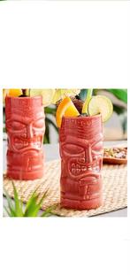 Libbey Tiki mok, Tiki glas, Tiki beker, Tiki cocktail mug, Huis en Inrichting, Ophalen, Glas of Glazen, Keramiek, Nieuw