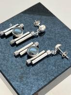 Bijzondere oorsieraden, Ophalen of Verzenden, Zo goed als nieuw, Zilver