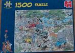 Jan van Haasteren - Safari - 1500 stukjes, Ophalen, 500 t/m 1500 stukjes, Zo goed als nieuw, Legpuzzel