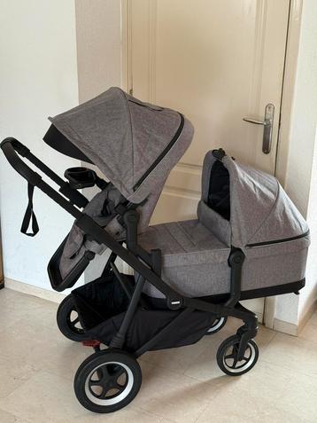 Thule Sleek – compleet met reiswieg, reistas en accessoires beschikbaar voor biedingen
