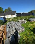 Gebruikte Dakpannen - Grijze Kleur, Doe-het-zelf en Verbouw, Dakpannen en Dakbedekking, Ophalen, Gebruikt, Steen of Klei, 15 m² of meer