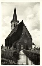 Ned. Herv. Kerk, Den Hoorn, Texel - 1952 gelopen, Verzamelen, Ansichtkaarten | Nederland, 1940 tot 1960, Gelopen, Ophalen of Verzenden
