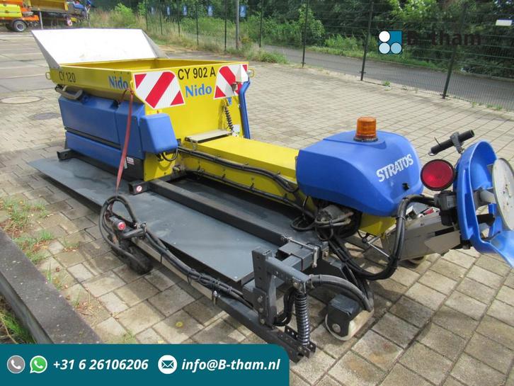 NIDO STRATOS B08L-27 PCLN-350 0,8M3 + 350L ROTO-power Hook H, Zakelijke goederen, Machines en Bouw | Onderhoud en Reiniging