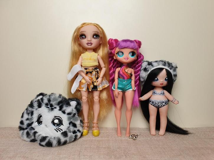 Poppen set Rainbow High Sheryl Meyer LOL Surprise OMG Roller, Verzamelen, Poppen, Zo goed als nieuw, Pop, Ophalen of Verzenden