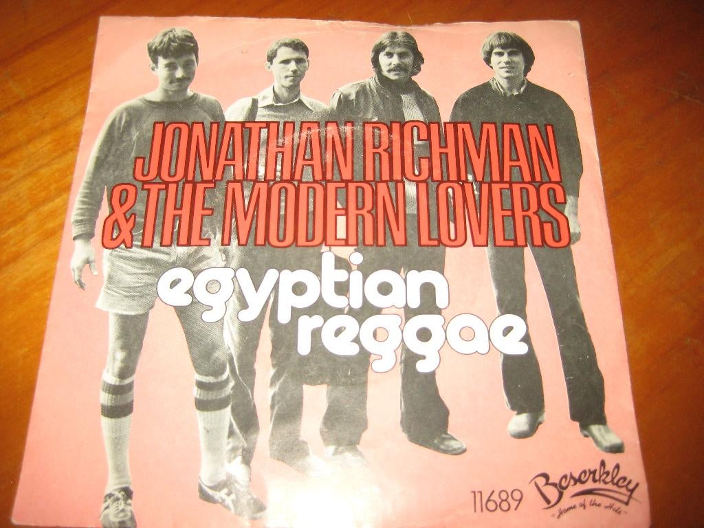 Jonathan Richman + The Modern Lovers: Egyptian Reggae, Ophalen of Verzenden, Zo goed als nieuw, Pop, Single