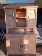 Oude Grenen Buffetkast, Huis en Inrichting, Ophalen, Gebruikt, 100 tot 150 cm, 200 cm of meer