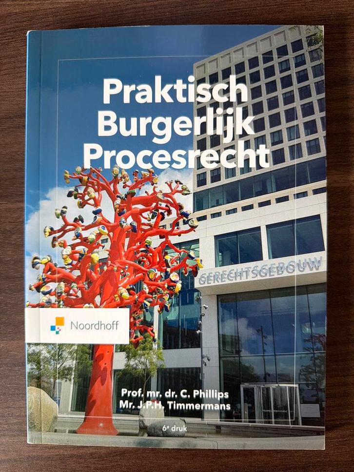 Praktisch Burgerlijk Procesrecht - 6e druk, Boeken, Studieboeken en Cursussen, Zo goed als nieuw, HBO, Alpha, Ophalen of Verzenden