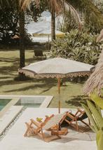 Partij handgeknoopte Parasol, 44 stuks, Tuin en Terras, Parasols, Ophalen of Verzenden, Nieuw, 2 tot 3 meter, Stokparasol