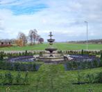 Klassieke Engelse fontein met rand, Ophalen of Verzenden, Nieuw, Beton, Fontein