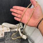 14k gouden koningsketting schakel 65cm 4,1mm dik