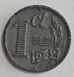 Nederland 1 cent 1942, Ophalen of Verzenden, Koningin Wilhelmina, 1 cent, Losse munt