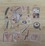 Dagboek, junk journal stickers, Verzenden, Nieuw, Meerdere stickers