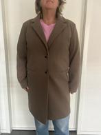 Camelkleurige halflange winterjas, Beige, Vila, Maat 42/44 (L), Ophalen of Verzenden