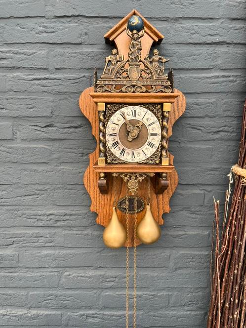 Zaanse wandklok, Antiek en Kunst, Antiek | Klokken, Ophalen
