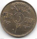 lithuania 5 centai 1925 km 72 xf+ !!!, Postzegels en Munten, Verzenden, Overige landen, Losse munt