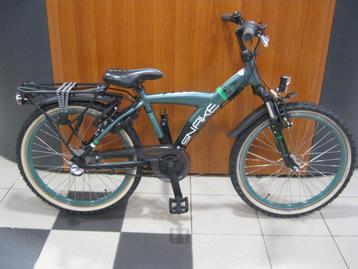 Loekie Snake 22 inch jongensfiets Nexus 3 groen/zwart beschikbaar voor biedingen
