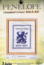 Cado sale penelope borduurpakket Nederland bevrijd 1945-1995, Ophalen of Verzenden, Nieuw, Handborduren, Borduurpakket