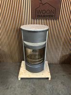 25126 Speksteenkachel Scan 7kw, Huis en Inrichting, Ophalen, Gebruikt, Houtkachel, Vrijstaand