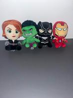 Marvel Avengers Knuffels - Black Widow, Hulk, Black Panther, Ophalen of Verzenden, Zo goed als nieuw, Overige typen