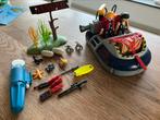Playmobil hoovercraft met onderwatermotor en dino eiland, Kinderen en Baby's, Speelgoed | Playmobil, Gebruikt, Ophalen of Verzenden