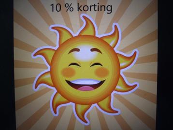 10% extra korting op advertenties met🌞 ( alleen verzenden beschikbaar voor biedingen