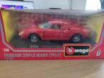 Bburago Ferrari 250 Le Mans (1965) (2x), Hobby en Vrije tijd, Modelauto's | 1:24, Ophalen of Verzenden, Zo goed als nieuw, Bburago