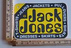 Vintage sticker logo jack Jones Jeans Jackets pullovers, Verzamelen, Ophalen of Verzenden, Zo goed als nieuw