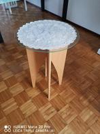 Salontafel, Huis en Inrichting, Tafels | Salontafels, Ophalen, Zo goed als nieuw, Rechthoekig, Glas
