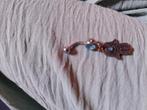 Te koop: navel piercing met Hamza hand, Pandora, Ophalen of Verzenden, Zo goed als nieuw, 1 bedel
