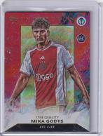 Topps UCC Inception 2024 Mika Godts Ajax RC Red /10, Ophalen of Verzenden, Zo goed als nieuw, Plaatje