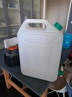 Waterjerrycan met kraantje, Gebruikt