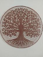 Handgemaakte gehaakte mandala met levensboom motief., Ophalen of Verzenden, Nieuw