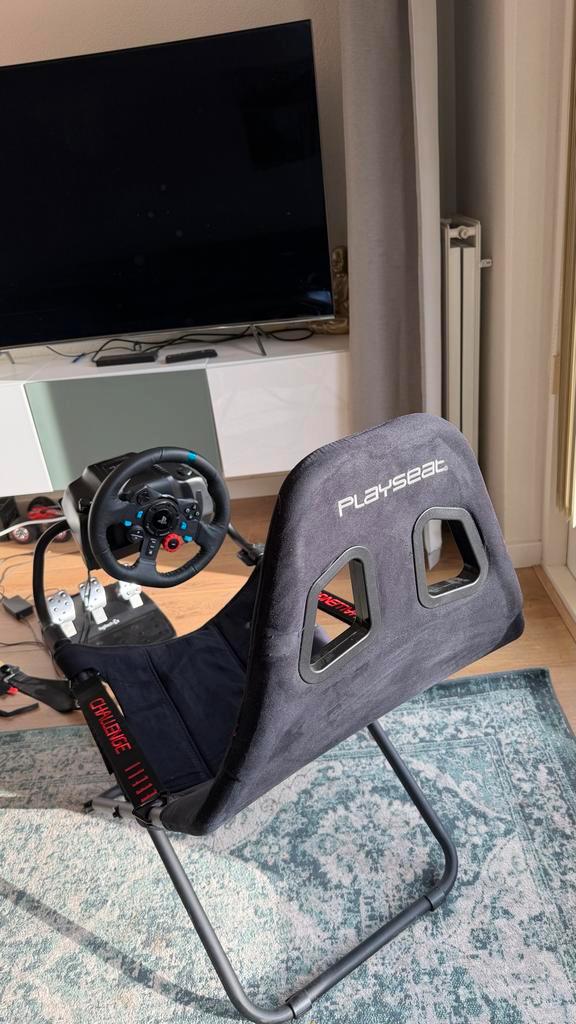 Playseat Challenge + Logitech G29 Racing Stuur, Spelcomputers en Games, Spelcomputers | Overige, Gebruikt, Ophalen
