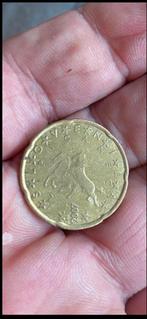 munt:  20 EUROCENT SLOVENIË, Postzegels en Munten, Ophalen of Verzenden, Slovenië, 20 cent, Losse munt