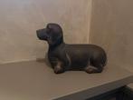 Teckel Beeldje - Decoratief Hondenbeeld, Ophalen of Verzenden, Nieuw, Dier
