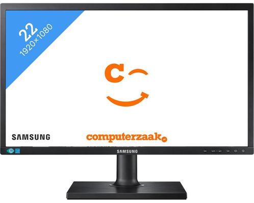 Samsung Syncmaster S22E450B/Garantie, Computers en Software, Monitoren, Refurbished, 60 Hz of minder, DVI, VGA, TN, Full HD, 3 tot 5 ms