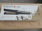 Remington ONE Straight & Curl Styler - Nieuw, Ophalen of Verzenden, Nieuw, Haarverzorging