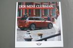 Mini Clubman folder 2021, Boeken, Auto's | Folders en Tijdschriften, Ophalen of Verzenden, Zo goed als nieuw, Overige merken