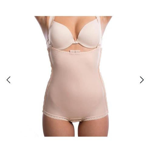 Lipoelastic VH Unique Variant en Lipo Pad Maat L, Kleding | Dames, Ondergoed en Lingerie, Body of Korset, Beige, Ophalen of Verzenden