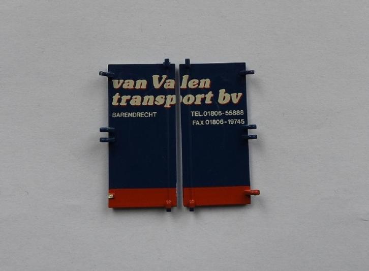 Tekno achterdeurtjes Van Valen transport., Hobby en Vrije tijd, Modelauto's | 1:50, Nieuw, Bus of Vrachtwagen, Tekno, Ophalen of Verzenden