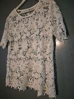 Witte kanten tuniek - Laura Kent - Maat 46, Verzenden, Wit, Maat 46/48 (XL) of groter, Zo goed als nieuw