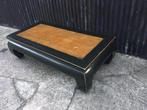 Chinese opiumtafel opium bed salontafel chinees zwart 160 cm, Antiek en Kunst, Ophalen of Verzenden