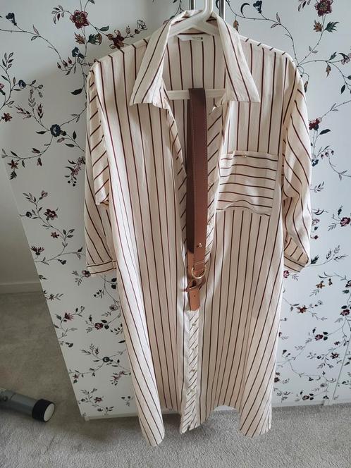 Leuke lange zomerjurk maat 44 Viscose, Kleding | Dames, Jurken, Gedragen, Maat 42/44 (L), Onder de knie, Ophalen of Verzenden